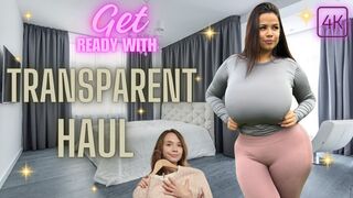 [4K] Transparent Try On With Nauughtyisaa (2024) | See through |Plus size | Lingerie | Sheer Fashion