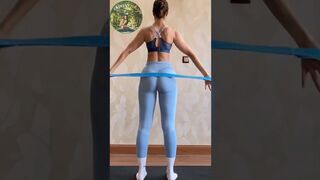 If juicy J was a yoga instructor [Yoga Band Exercise #shorts