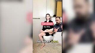 Doctor Explains Toilet Yoga!