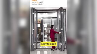 Flexible Folding Door for Balcony #foldingdoormagic