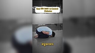 Three Easy Yogasan to Control Diabetes / #yoga #health #life #asana #subscribe