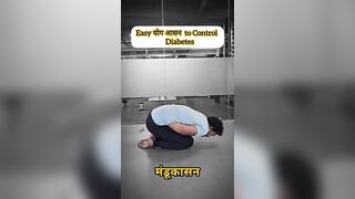 Three Easy Yogasan to Control Diabetes / #yoga #health #life #asana #subscribe