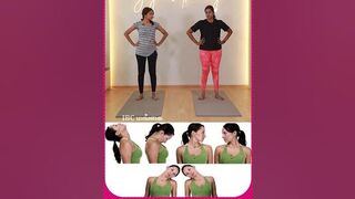 Neck Rotation பண்ண இவ்வளவு Benefits-ஆ..???? #yoga #yogabenefits #ibcmangai #shorts