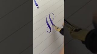 Pakistanis Flexible Writing Fountain Pen With ASMR #calligrapy #trending