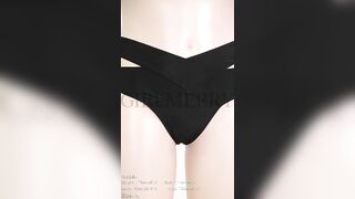 GIRLMERRY New sexy solid color high-waist hollow bikini briefs Wholesale Plus-Size Swimwear BA018208