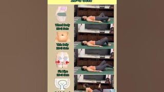 Yoga Pilates -Reduce Belly Fat part 140#yoga #weightloss #bellyfatloss #shorts