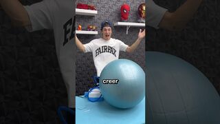 Cuantas Infladas Necesita Una Pelota De Yoga Para Que Explote? ????