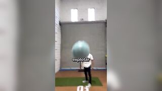 Cuantas Infladas Necesita Una Pelota De Yoga Para Que Explote? ????