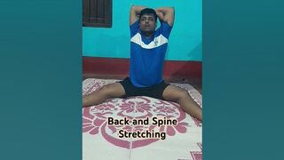 Back And Spine Stretching Exercise : Walk At Home #healthandfitness #healthandwellness #motivation