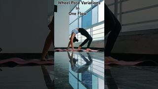 #wheelposevariation#wheelposechallenge#chakrasana#yogaday#yogaflow#advancedyoga#flexibility#flexible