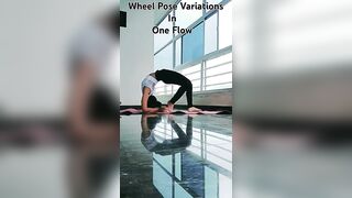 #wheelposevariation#wheelposechallenge#chakrasana#yogaday#yogaflow#advancedyoga#flexibility#flexible