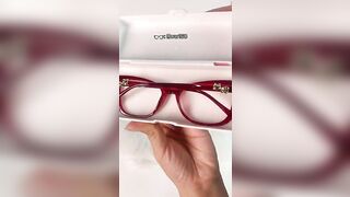 ASMR | Firmoo bow-inspired glasses try-on haul ???????? #eyewearfashion #eyewear #eyewearstyle #asmr