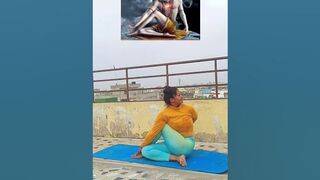 Lord yoga pose ????️????..#soulfit #exercise #fitnesstip #fyp #reels #new #lirdK#trand #yoga #yogagirl