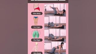 Yoga pilates reduce belly fat????#shorts #reducebellyfat #homeworkout #fitnessroutine