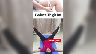 Reduce Thigh Fat #shorts #yoga #weightloss #fitness