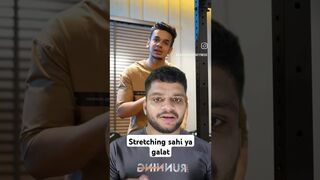 stretching kare ya nhi #kashishgupta #stretching #training #workout #trending #viral