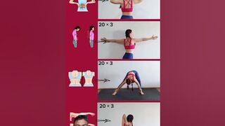 fitness workout wellness exercise full body #shorts #yoga #workout #exercise #weightloss #fatloss