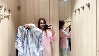 [4K] Try-on Haul with White |Transparent Clothing