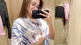 [4K] Try-on Haul with White |Transparent Clothing