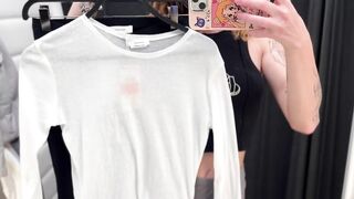 [4K] NEW See-Through Try On Haul | Transparent Clothes With Polly