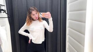 [4K] NEW See-Through Try On Haul | Transparent Clothes With Polly