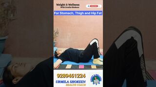 Yoga for Flat Stomach, Slim Thighs, and Toned Hips #ytshorts #trendingshorts #shorts #ytshort #fit