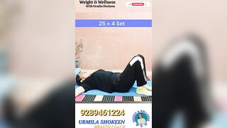 Yoga for Flat Stomach, Slim Thighs, and Toned Hips #ytshorts #trendingshorts #shorts #ytshort #fit