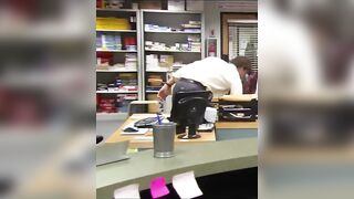 Very flexible, huh, Dwight?????|The office.#shorts #shortsfeed