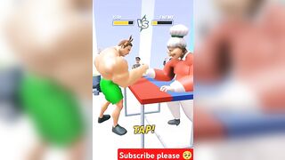 Muscle Rush 3D Game funny ????????|| twerk race funny ????????|| #funnygameplay #shortsfeed #shorts #viral