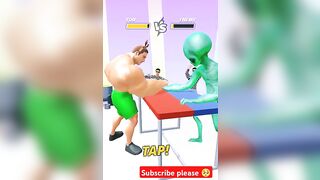 Muscle Rush 3D Game ????????|| twerk race funny ????????|| #funnygameplay #shortsfeed #shorts #viral #gameshorts