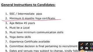 आयुष विभाग योग 824 पदों पर भर्ती ll Ayush Yoga Vacancy ll