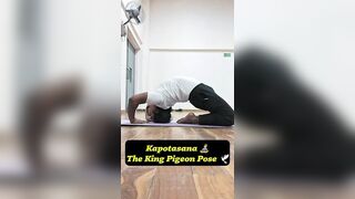 Challenging my Limits:Kapotasana Practice ????‍♂️???? #shorts #yoga