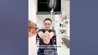 Skoliosis kurva C? lakukan latihan stretching ini #drpras #scoliosis #scoliosisexercise