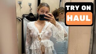 ???? 4K Transparent Try On Haul: Get Ready With Me! ???? #fashion #getreadywithme #trend #tryonhaul