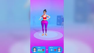 "Twerk race" game play ????????️ please like and sub????❤️#comedia #dembow #humor #music #gameplay #twerk