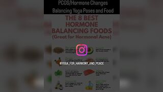 Balance your Hormones ???????? #yoga #healthylifestyle #healthyfood