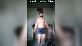 Morning stretching|@Ankitbaiyanpuria #shorts #gymworkout #straching #motivation #desiworkout