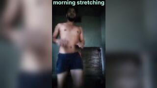 Morning stretching|@Ankitbaiyanpuria #shorts #gymworkout #straching #motivation #desiworkout