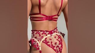 Sexy lingerie set with embroidery #bar #beach #lace #edm #music #travel