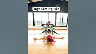 #Shorts yoga đội nhóm / tư thế con nhện,