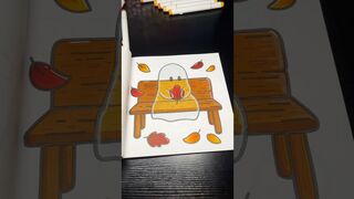 Let’s color a transparent ghost! #fallvibes #coloringbook #coloring #ohuhumarkers