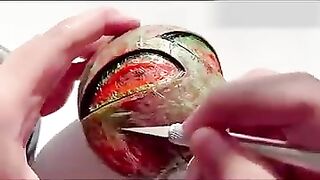 ASMR✨Cutting the transparent tape ball, super stress relief! 丨Relax and relieve stress