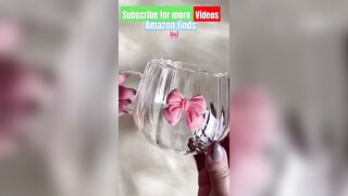 Big transparent cup for coffee lovers #cup #coffeelover #tea #cute #beautyproducts #shorts #viral#yt