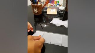 Trending transparent sticky note idea☺️????????| sticky note | trending #diy #craft #shorts