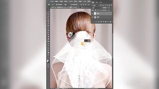 PS tutorial teaches you how to cut a transparent veil PS tutorial P picture e-commerce art PS ti