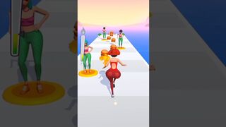 Twerk Race 3d running games #short #foryou #games