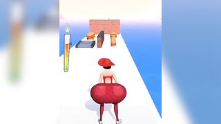 Twerk Race 3d running games #short #foryou #games