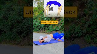 Unlock Chakrasana ????‍♀️????.#shorts #viralshorts #yoga #kavyakevlog