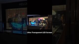 Ultra transparent led screen #shortsvideo #subscribe #youtubeshorts #shorts