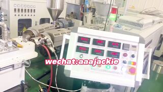 HDPE PP Flexible Corrugated Conduit Car Wire Protection Pipe Making Machine ID5mm